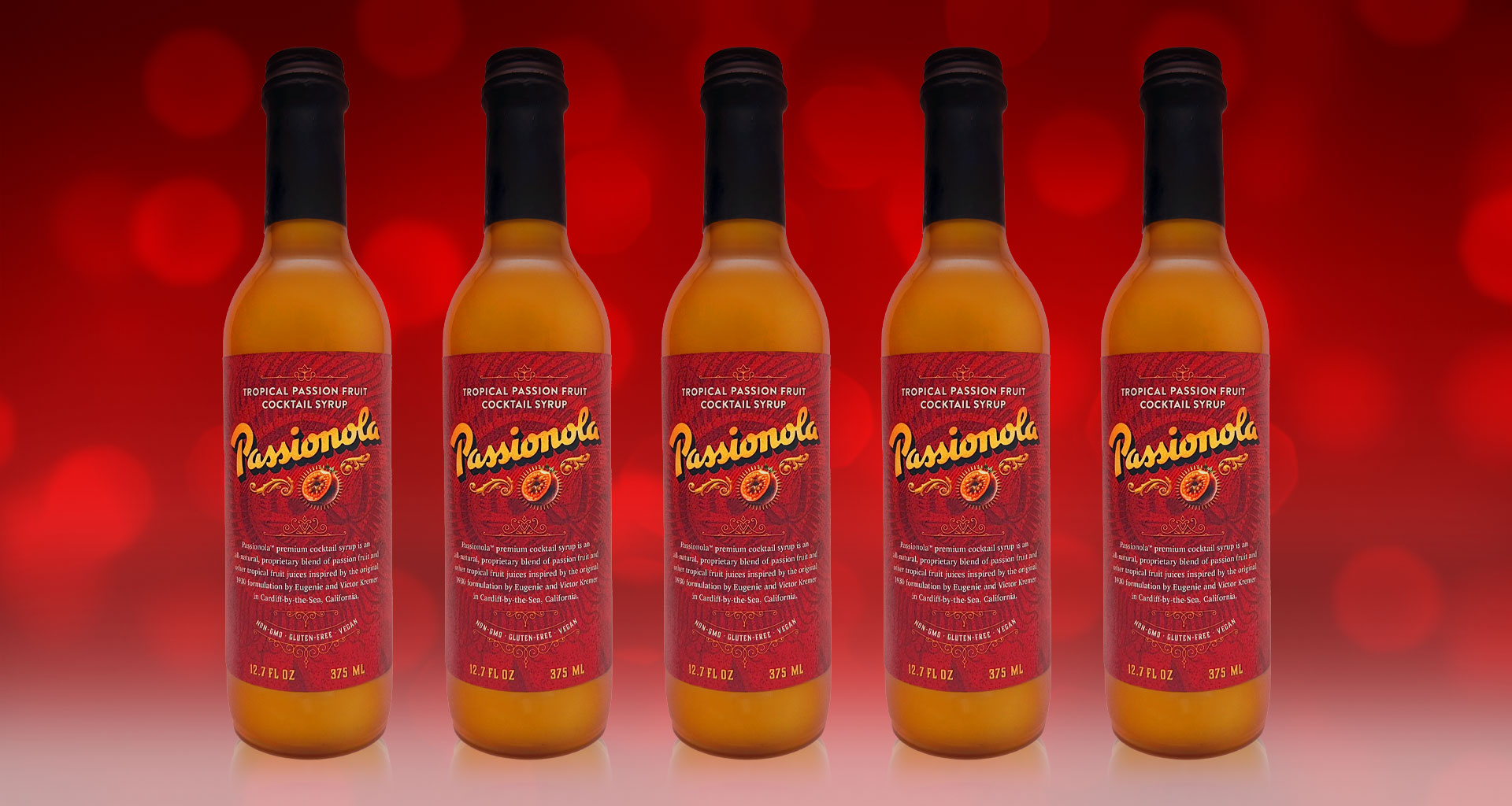 Passionola Gold Bottles